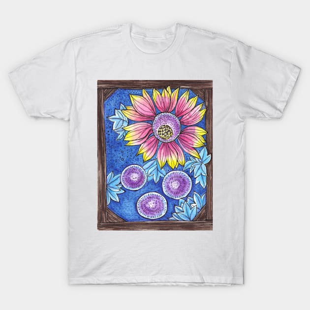 Garden flowers T-Shirt by katerinamk